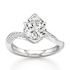 Thumbnail Image 1 of J'Lure Hexagon Brilliant-Cut Lab-Grown Diamond Bypass Engagement Ring 3-1/4 ct tw 18K White Gold