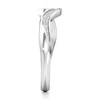 Thumbnail Image 3 of J'Lure Lab-Created Diamond Contour Wedding Band 1/5 ct tw 18K White Gold