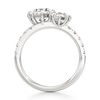 Thumbnail Image 2 of J'Lure Octagon Brilliant-Cut Two-Stone Lab-Grown Diamond Engagement Ring 1-7/8 ct tw 18K White Gold