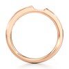 Thumbnail Image 2 of J'Lure Baguette-Cut Lab-Grown Diamond Contour Wedding Band 1/3 ct tw 18K Rose Gold