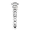 Thumbnail Image 3 of J'Lure Carre Step-Cut Lab-Created Diamond Engagement Ring 1-1/6 ct tw 18K White Gold