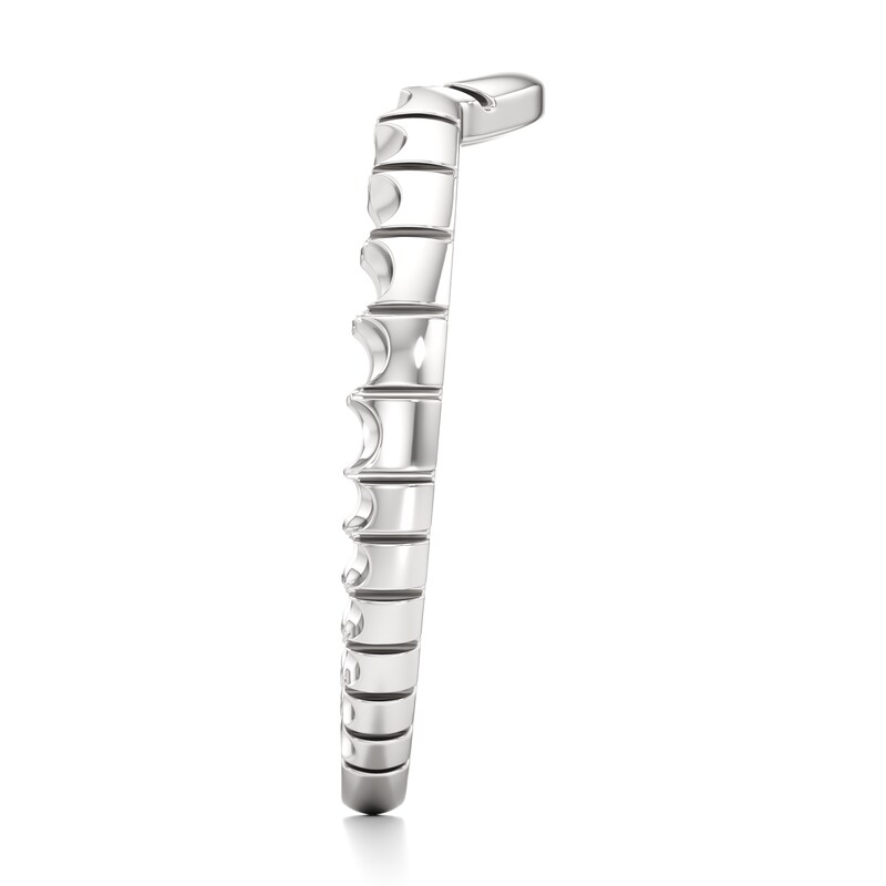 Main Image 3 of J'Lure Contour Wedding Band 18K White Gold