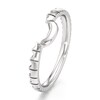 Thumbnail Image 4 of J'Lure Contour Wedding Band 18K White Gold