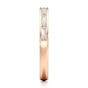 Thumbnail Image 3 of J'Lure Baguette & Round-Cut Lab-Grown Diamond Wedding Band 1/3 ct tw 18K Rose Gold
