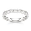 Thumbnail Image 1 of J'Lure Baguette & Round-Cut Lab-Grown Diamond Wedding Band 3/8 ct tw 18K White Gold