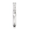 Thumbnail Image 3 of J'Lure Baguette & Round-Cut Lab-Grown Diamond Wedding Band 3/8 ct tw 18K White Gold