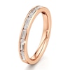 Thumbnail Image 4 of J'Lure Baguette & Round-Cut Lab-Grown Diamond Wedding Band 3/8 ct tw 18K Rose Gold