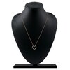 Thumbnail Image 5 of Lab-Grown Diamond Graduated Open-Heart Necklace 1/2 ct tw 14K Rose Gold 18"