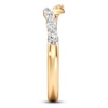 Thumbnail Image 3 of J'Lure Lab-Grown Diamond Wedding Band 1/3 ct tw 18K Yellow Gold