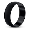 Thumbnail Image 3 of Men's Domed Wedding Band 18K Black Gold 10mm