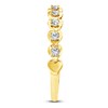 Thumbnail Image 3 of Charm'd by Lulu Frost Diamond Nestled Hearts Ring 1/5 ct tw 10K Yellow Gold