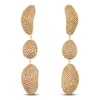 Thumbnail Image 1 of Susana Vega Lapis Earrings with Gold Glass Beads