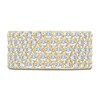 Thumbnail Image 3 of Lab-Grown Diamond Multi-Row Anniversary Ring 2 ct tw 14K Yellow Gold