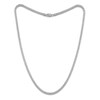 Thumbnail Image 3 of Ice Chain Necklace 2.6mm Solid 14K White Gold 18"