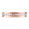 Thumbnail Image 3 of Vera Wang VOW Diamond Channel-Set Wedding Band 3/8 ct tw 14K Rose Gold
