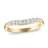 Thumbnail Image 1 of Vera Wang VOW Round & Baguette-Cut Diamond Wedding Band 1/3 ct tw 14K Yellow Gold