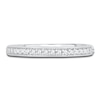 Thumbnail Image 3 of Diamond Wedding Band 1/5 ct tw Round 14K White Gold