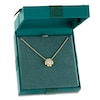 Thumbnail Image 4 of Unspoken Diamond Solitaire Necklace 1 ct tw 14K Yellow Gold 18" (I1/I)