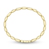 Thumbnail Image 3 of Shy ICON Lumeria Baguette & Round-Cut Diamond Pillow Link Bangle Bracelet 3/8 ct tw 14K Yellow Gold B22001084V4ZS