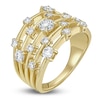 Thumbnail Image 2 of Jared Signature Lab-Grown Diamond Multi-Row Scatter Ring 1 ct tw 14K Yellow Gold