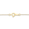 Thumbnail Image 3 of Jared Signature Lab-Grown Diamond Flower Necklace 1/2 ct tw 14K Yellow Gold 18"
