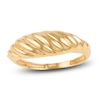 Thumbnail Image 1 of Italia D'Oro High-Polish Wave Ring 14K Yellow Gold