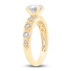 Thumbnail Image 2 of Diamond Milgrain Engagement Ring 1-1/5 ct tw Round 14K Yellow Gold