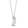 Thumbnail Image 1 of Shy Creation Diamond Pendant Necklace 3/8 ct tw 14K White Gold SC22009198