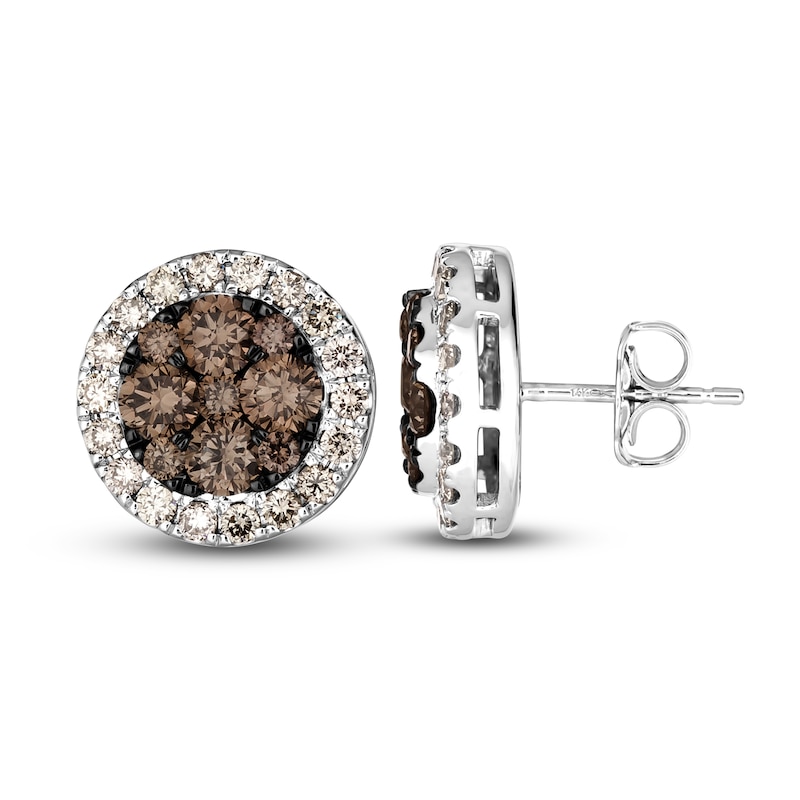 Main Image 1 of Le Vian Diamond Earrings 2 ct tw 14K Vanilla Gold