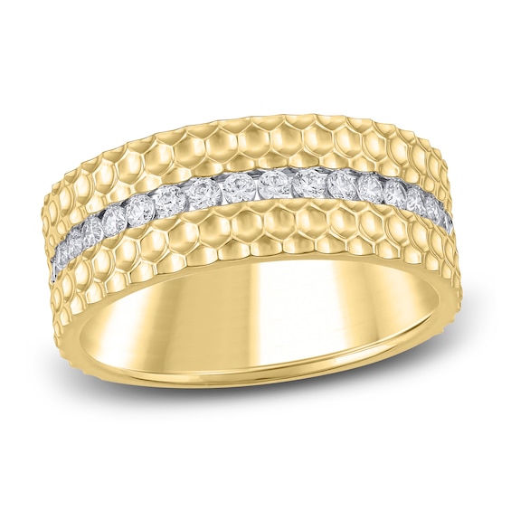 Diamond Fashion Band 12 ct tw 14K Yellow Gold