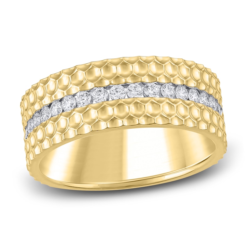 Main Image 1 of Diamond Fashion Band 1/2 ct tw 14K Yellow Gold
