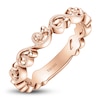 Thumbnail Image 2 of Kirk Kara Lace Milgrain Wedding Band 14K Rose Gold