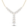 Thumbnail Image 1 of Pnina Tornai Pear-Shaped & Round Diamond Necklace 2 ct tw 14K Yellow Gold