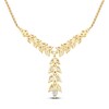 Thumbnail Image 3 of Pnina Tornai Pear-Shaped & Round Diamond Necklace 2 ct tw 14K Yellow Gold