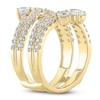 Thumbnail Image 2 of Certified Oval, Princess & Round-Cut Diamond Enhancer Ring 2 ct tw 14K Yellow Gold