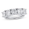 Thumbnail Image 1 of Diamond Anniversary Ring 3-5/8 ct tw Cushion-Cut Platinum
