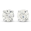 Thumbnail Image 1 of Diamond Stud Earrings 3-1/2 ct tw Round 14K White Gold (VS2/I)