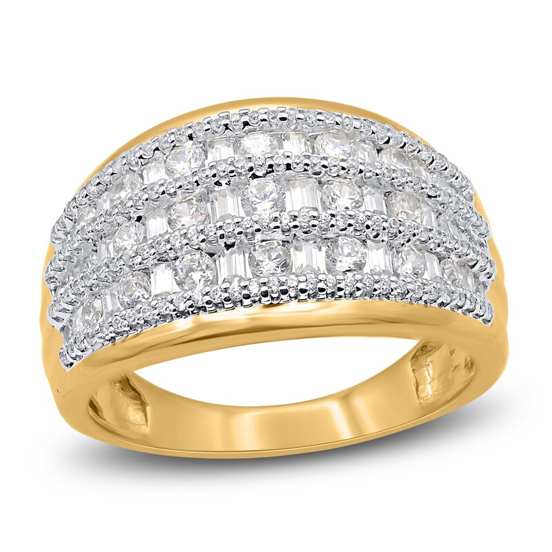 Main Image 1 of Diamond Anniversary Band 1 ct tw Round 14K Yellow Gold