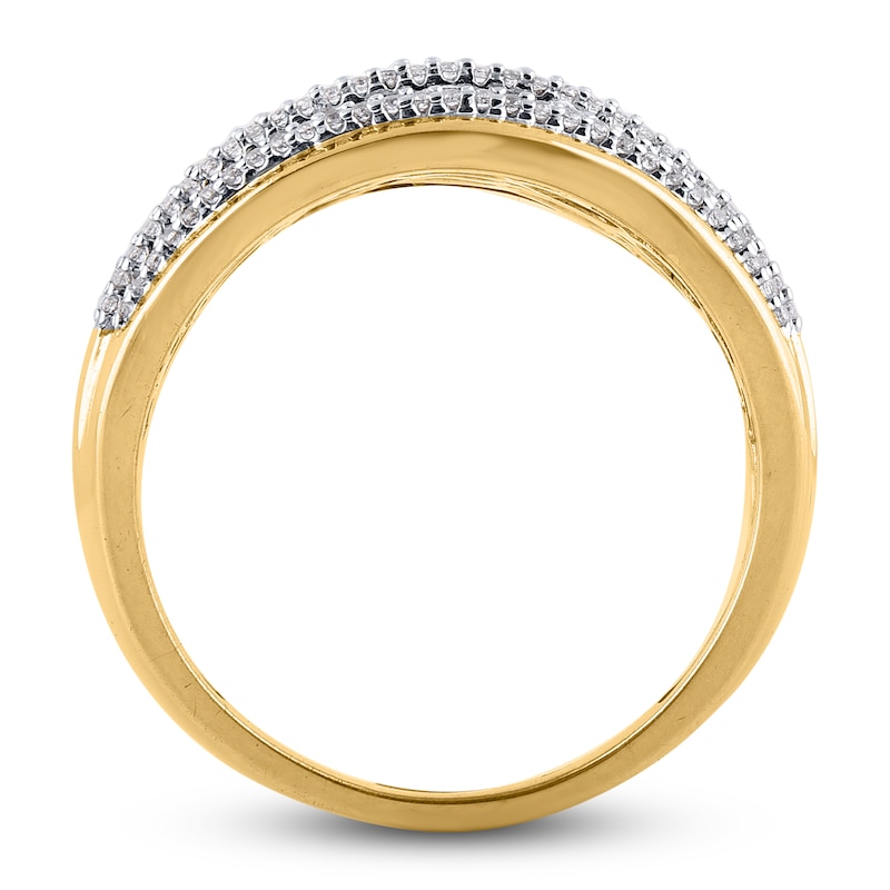 Main Image 2 of Diamond Anniversary Band 1 ct tw Round 14K Yellow Gold