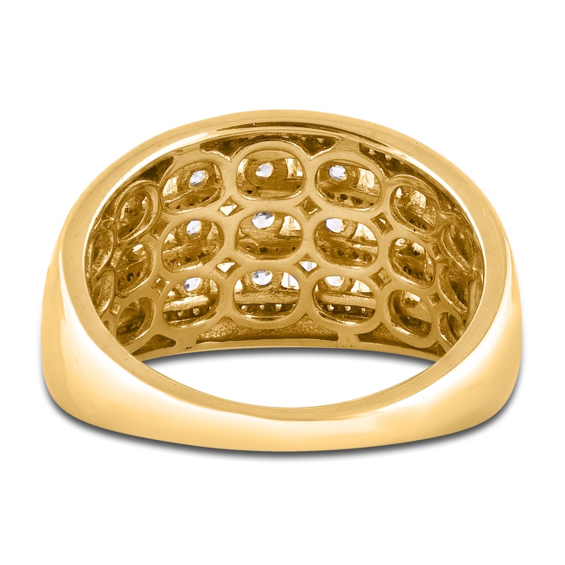 Main Image 3 of Diamond Anniversary Band 1 ct tw Round 14K Yellow Gold