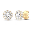 Thumbnail Image 1 of Diamond Stud Earrings 1/4 ct tw Round 14K Yellow Gold