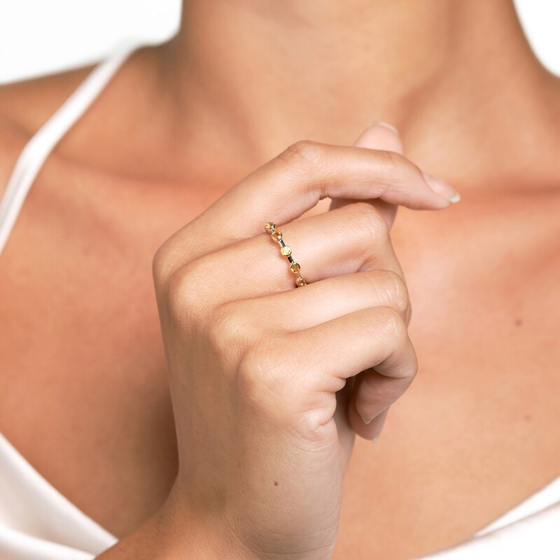 Main Image 3 of Juliette Maison Natural Pink Tourmaline Ring 10K Rose Gold