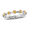 Thumbnail Image 1 of Juliette Maison Natural Orange Citrine Ring 10K White Gold