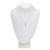 Thumbnail Image 4 of Certified Diamond Pendant Necklace 1/4 ct tw 18K Yellow Gold