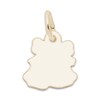 Christmas Bells Charm 14K Yellow Gold