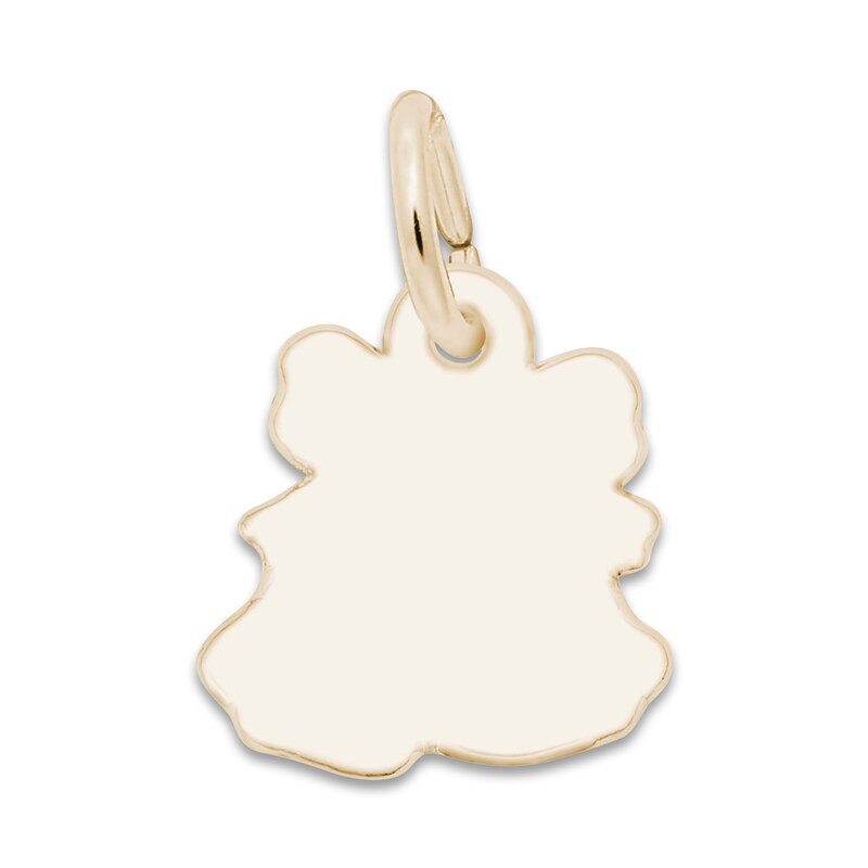 Christmas Bells Charm 14K Yellow Gold