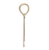 Thumbnail Image 2 of Initial H Necklace 14K Yellow Gold 18"