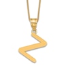 Thumbnail Image 1 of Initial Z Necklace 14K Yellow Gold 18"