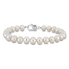 Thumbnail Image 1 of Men's Freshwater Cultured Pearl Bracelet Sterling Silver 9"