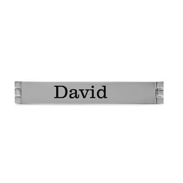 Men's Tie Bar (1 Line)